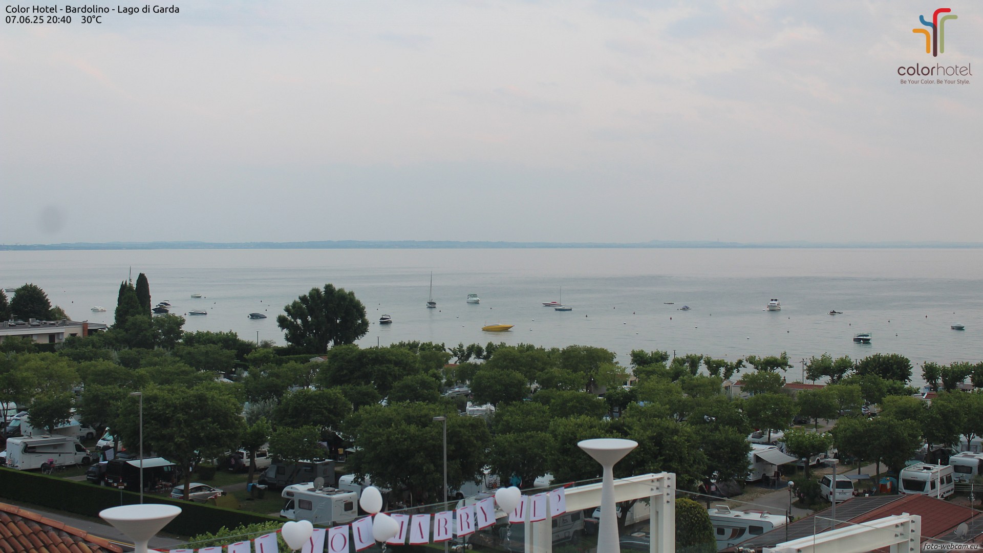 Webcam Bardolino, Quelle: foto-webcam.eu