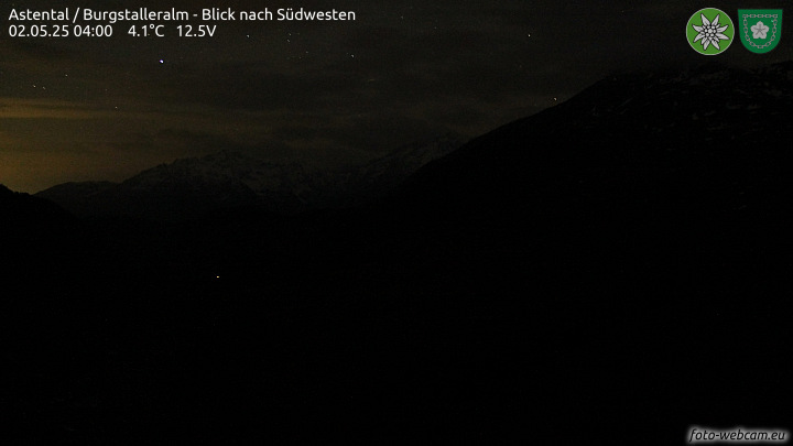 Astental, Burgstalleralm - Blick nach Südwesten