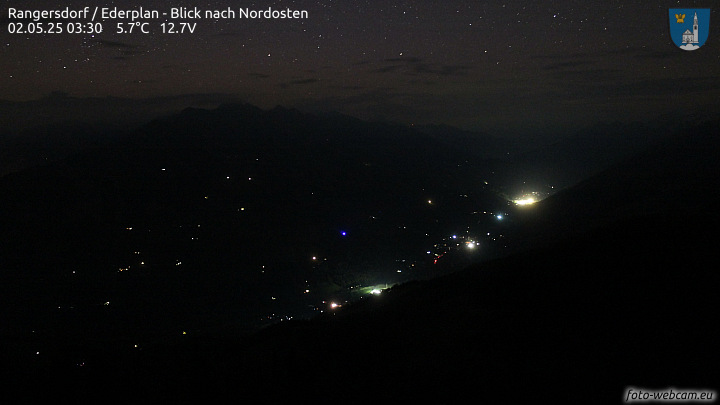 Rangersdorf, Ederplan - Blick nach Nordosten