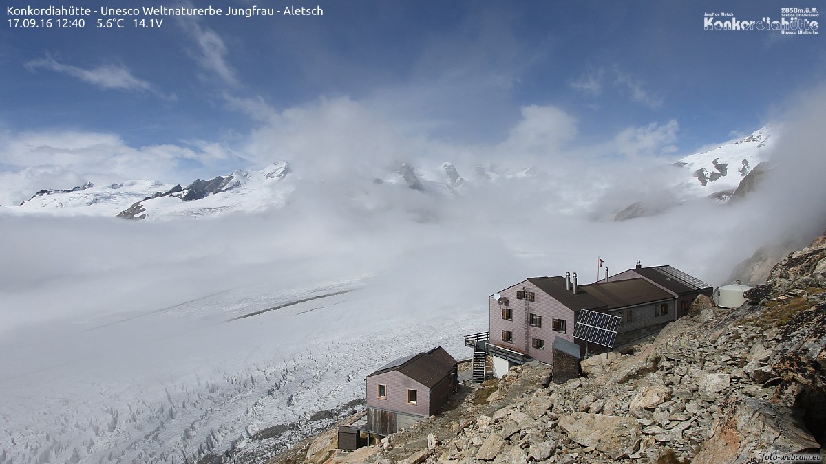 Webcam Aletsch gletsjer