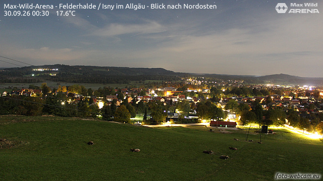 Aktuelle Polarlicht Live Webcams 8 Polarlicht Webcam Isny im Allgäu