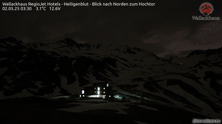 Heiligenblut, Berggasthof Wallackhaus - Blick nach Norden zum Hochtor