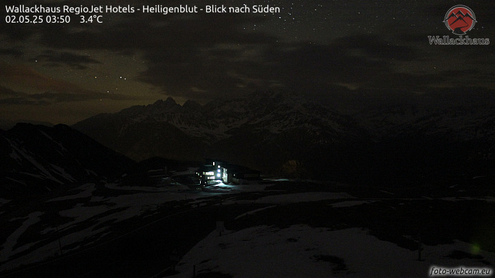 Heiligenblut, Berggasthof Wallackhaus - Blick nach Süden