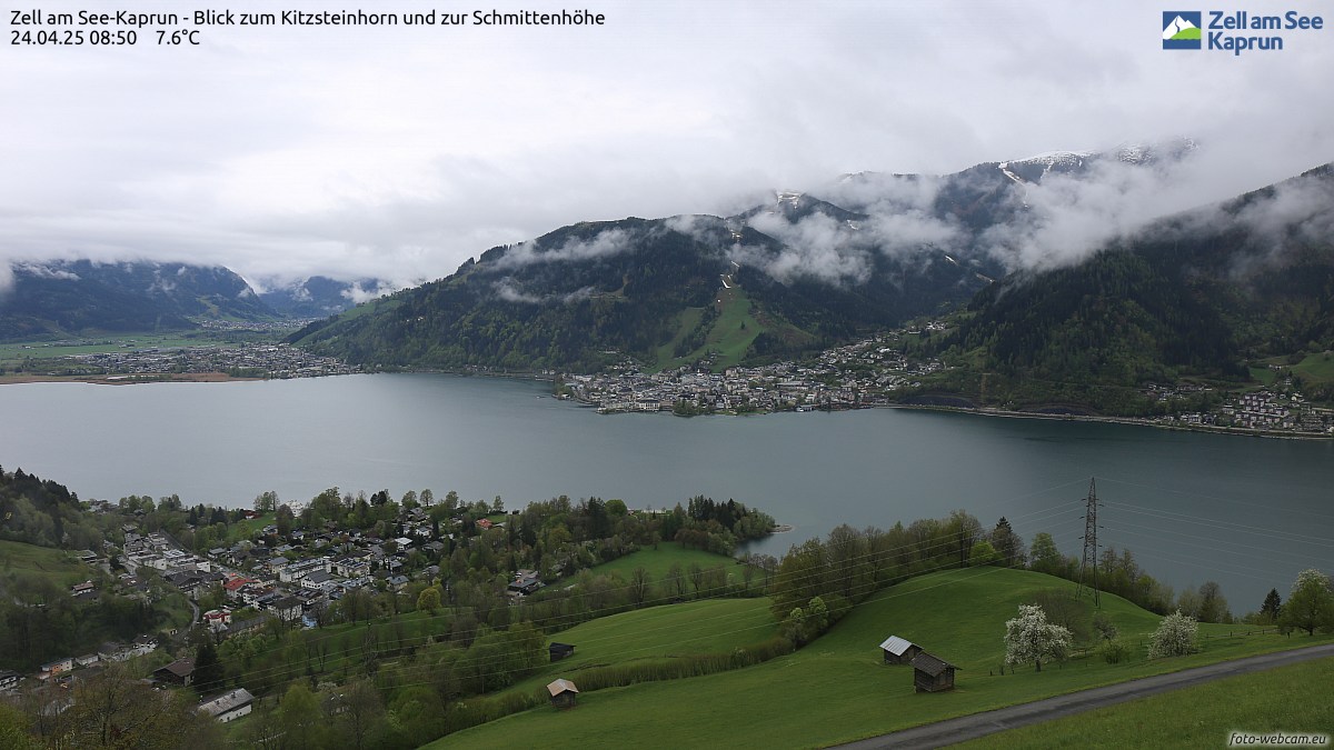 Webkamera Zell am See - Kaprun