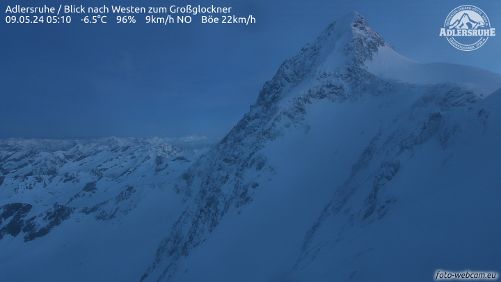 Wetter und Webcam Fotopoint Adlersruhe Süd - 3454 Meter Seehöhe