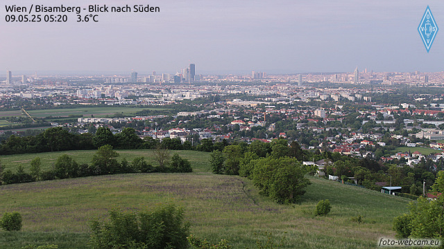 webcam Bisamberg, Wien