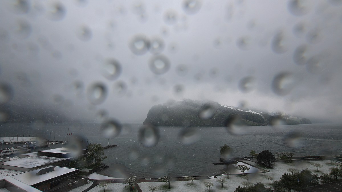 Brunnen / Vierwaldstättersee - Blick nach Süden - Foto-Webcam.eu