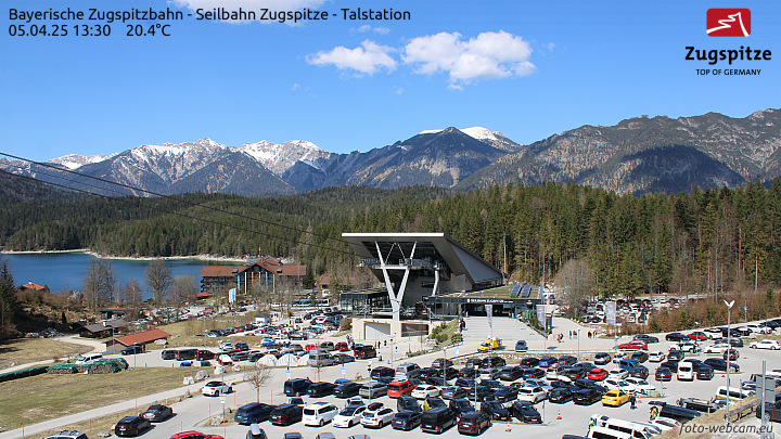 Webcam Zugspitze Talstation