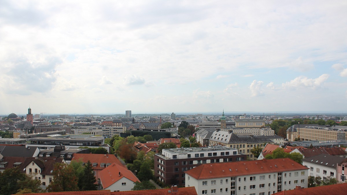 Darmstadt / Blick nach Westen Fotocam.eu
