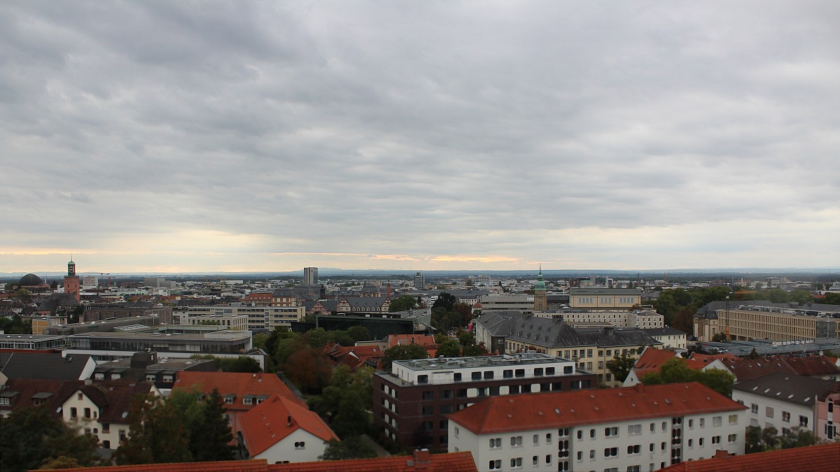 Darmstadt / Blick nach Westen Fotocam.eu