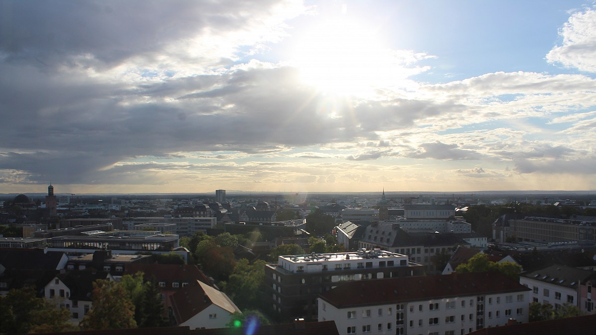 Darmstadt / Blick nach Westen Fotocam.eu