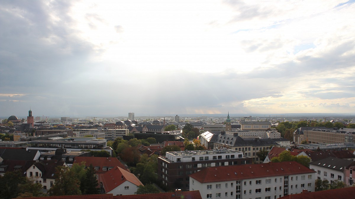 Darmstadt / Blick nach Westen Fotocam.eu