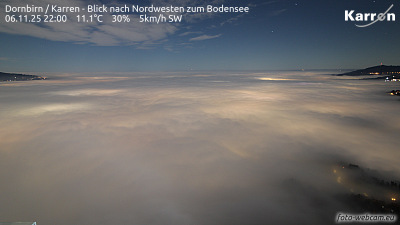 Dornbirn mountain Karren (View from north west to lake of constance) Dornbirn mountain Karren (View from north west to lake of constance)