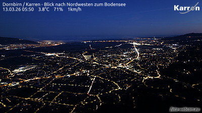 Dornbirn mountain Karren (View from north west to lake of constance) Dornbirn mountain Karren (View from north west to lake of constance)