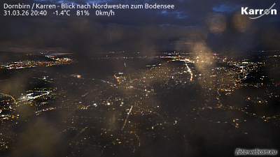 Dornbirn Karren (Blick nach Nordwest zum Bodensee) Dornbirn Karren (Blick nach Nordwest zum Bodensee)