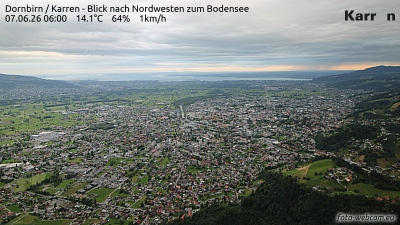 Dornbirn mountain Karren (View from north west to lake of constance) Dornbirn mountain Karren (View from north west to lake of constance)