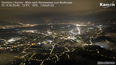 Dornbirn mountain Karren (View from north west to lake of constance) Dornbirn mountain Karren (View from north west to lake of constance)