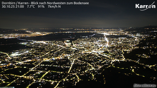 Karren (Blick nach Nordwest zum Bodensee) Karren (Blick nach Nordwest zum Bodensee)