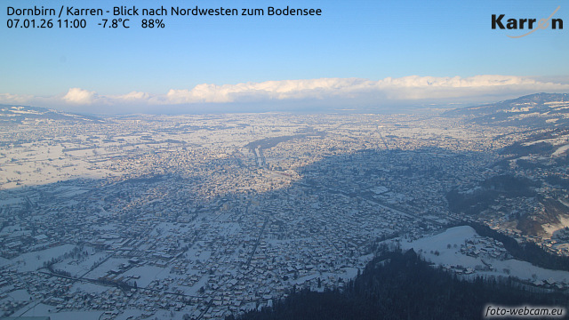 Karren (Blick nach Nordwest zum Bodensee) Karren (Blick nach Nordwest zum Bodensee)