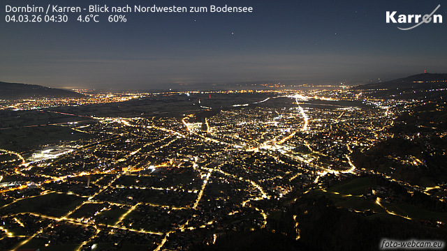 Karren (Blick nach Nordwest zum Bodensee) Karren (Blick nach Nordwest zum Bodensee)