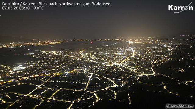 Karren (View northwest to lake of constance) Karren (View northwest to lake of constance)