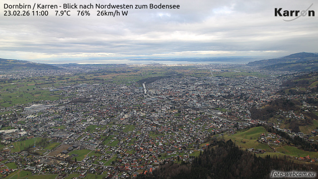 Karren (View northwest to lake of constance) Karren (View northwest to lake of constance)