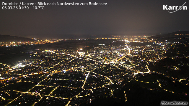 Karren (Blick nach Nordwest zum Bodensee) Karren (Blick nach Nordwest zum Bodensee)