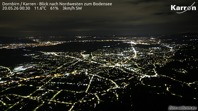 Karren (Blick nach Nordwest zum Bodensee) Karren (Blick nach Nordwest zum Bodensee)