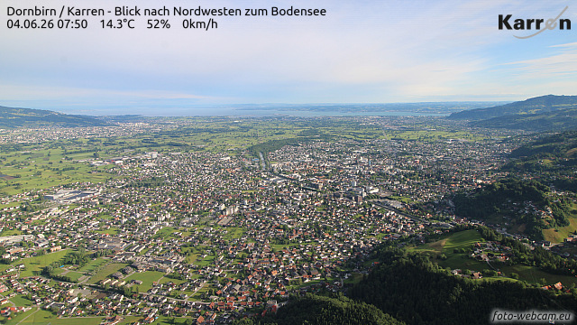 Karren (View northwest to lake of constance) Karren (View northwest to lake of constance)