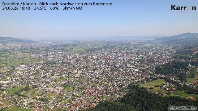 Karren (View northwest to lake of constance) Karren (View northwest to lake of constance)