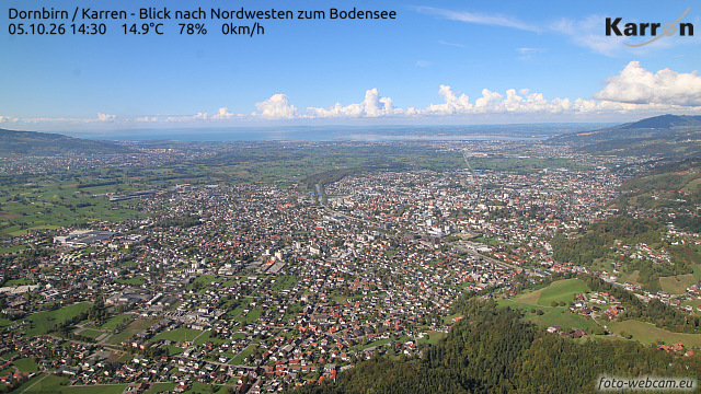 Karren (View northwest to lake of constance) Karren (View northwest to lake of constance)