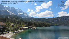 Webcam Eibsee Hotel - Garmisch-Partenkirchen - Zugspitze - Grainau