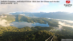 Webcam Eibsee Nord - Seilbahn Zugspitze - Garmisch-Partenkirchen - Grainau
