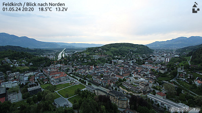 Feldkirch (Blick vom Stadtschrofen)