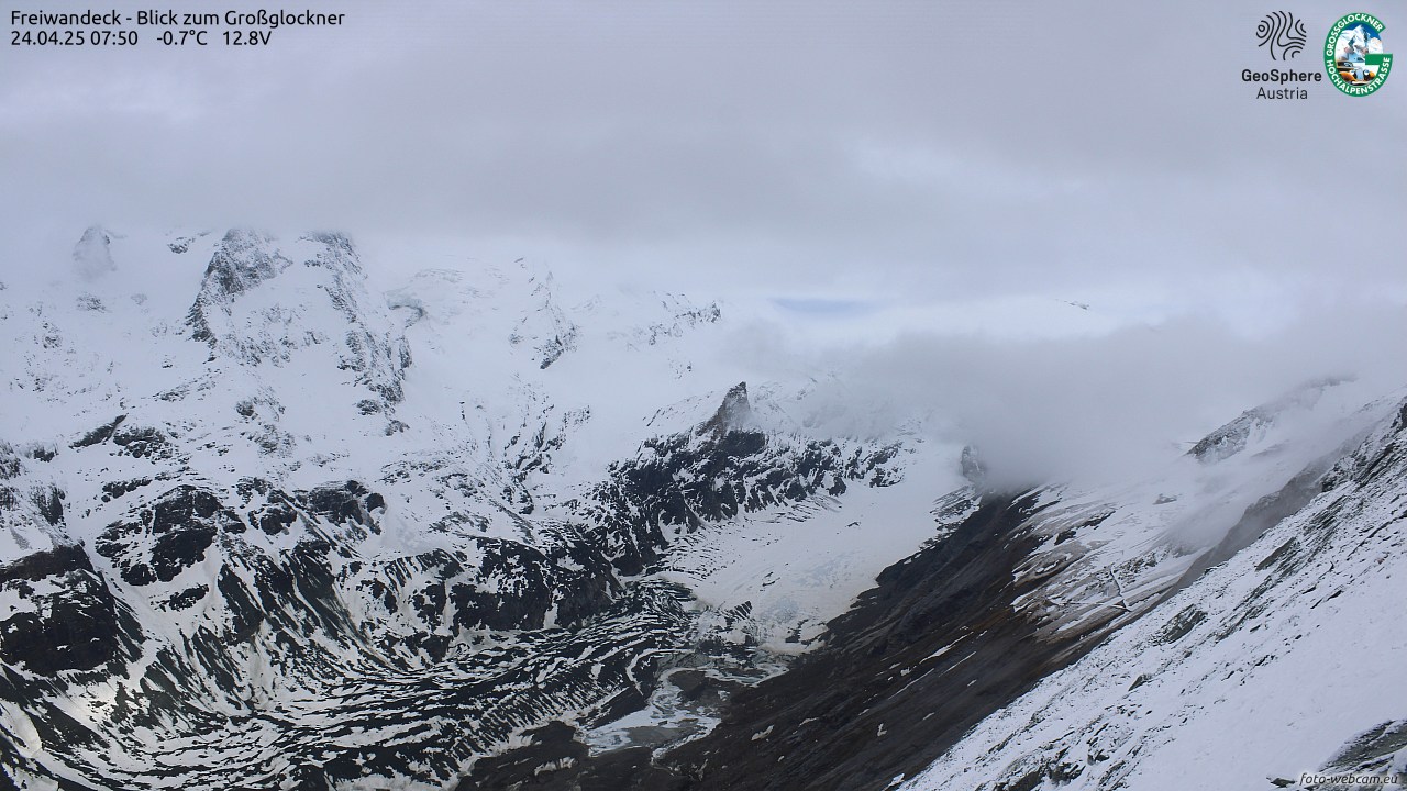 Webcam Freiwandeck - Blick auf den Großglockner