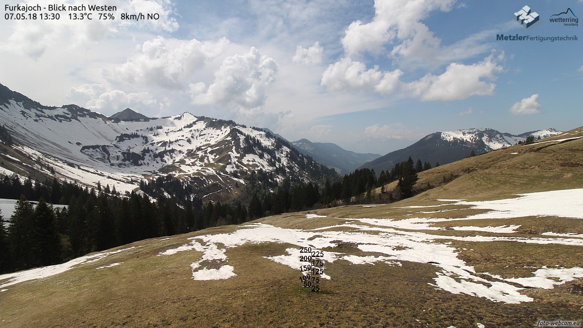 Furkajoch - Blick nach Westen - Foto-Webcam.eu