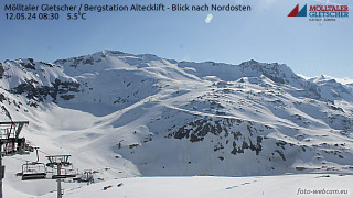 Mölltaler Gletscher (AT), Altecklift 2751 m n.m.