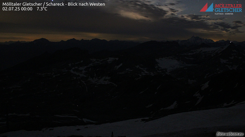 WEBkamera Mölltaler Gletscher - Schareck