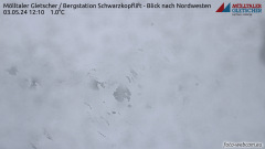 Webcam Schwarzkopfbahn - Sesselbahn Schwarzkopf - Skigebiet Mölltaler Gletscher