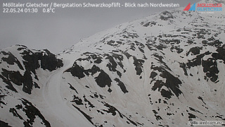 Mölltaler Gletscher (AT), Schwarzkopf 2384 m n.m.