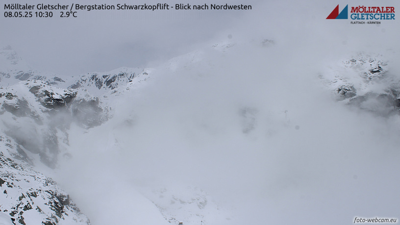 WEBkamera Mölltaler Gletscher - Schwarzkopf WEBkamera Mölltaler Gletscher - Schwarzkopf