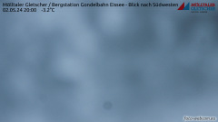 Webcam Eissee - Gondelbahn Eissee - Skigebiet Mölltaler Gletscher