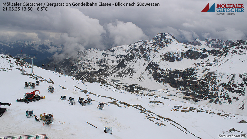 WEBkamera Mölltaler Gletscher - Eissee WEBkamera Mölltaler Gletscher - Eissee