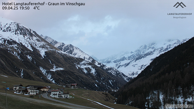 Webcam Reschen - Langtaufererhof