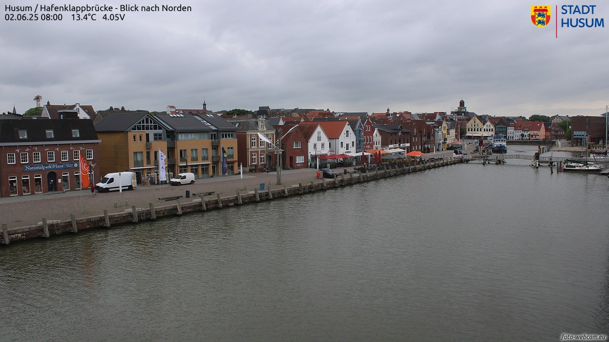 Webcam Husum Binnenhafen