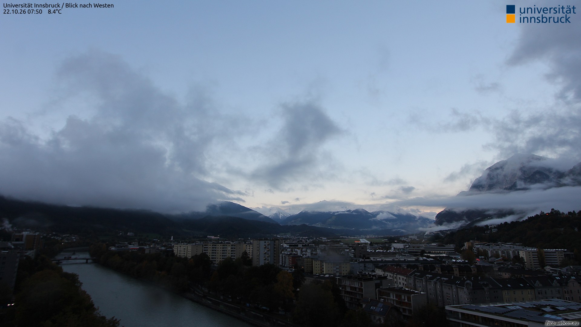 Universität · Blick nach Westen