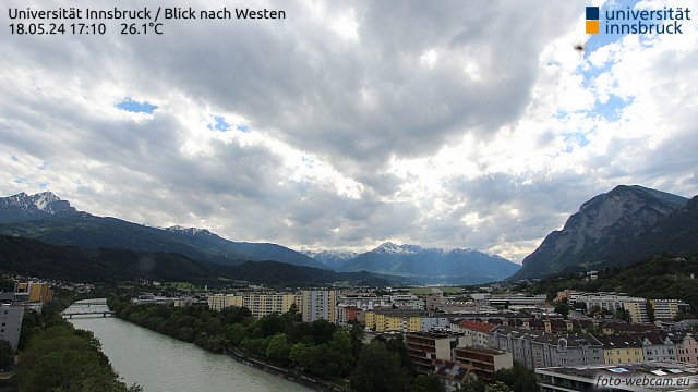 webcam Foto der Universität Innsbruck