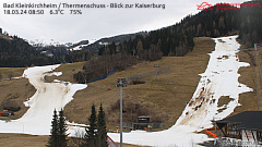 Das Thermal Römerbad in Bad Kleinkirchheim von außen. • © skiwelt.de / christian schön