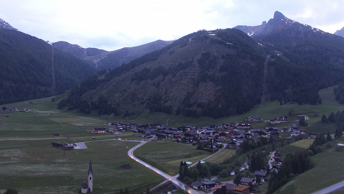 Kals am Großglockner Blick nach Westen FotoWebcam.eu