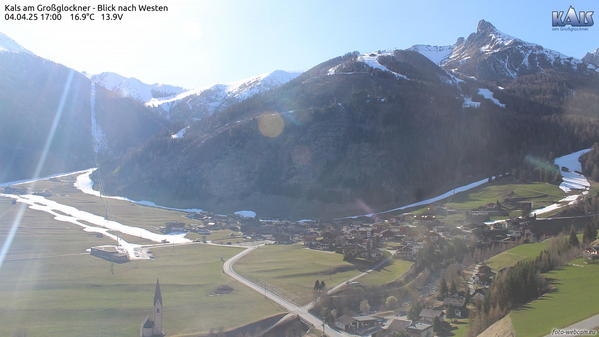 Kals am Großglockner, Blick nach Westen